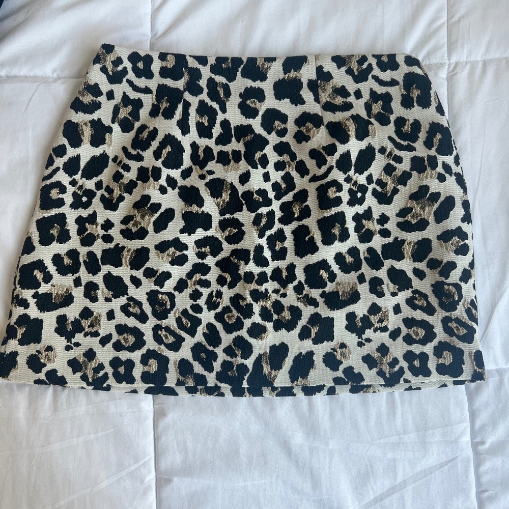 New look cheetah print skirt